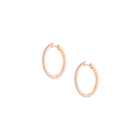 Lab Grown Diamond Hoop Earrings