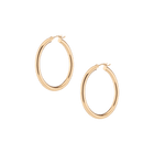 Gold Hoop Earrings - 3mm