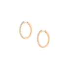 Lab Grown Diamond Hoop Earrings