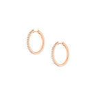 Lab Grown Diamond Hoop Earrings