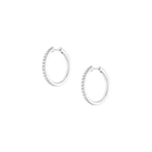 Lab Grown Diamond Hoop Earrings