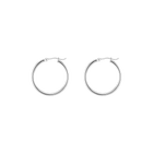 Gold Hoop Earrings - 2mm