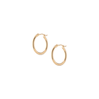 Gold Hoop Earrings - 2mm