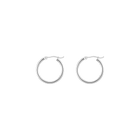 Gold Hoop Earrings - 2mm