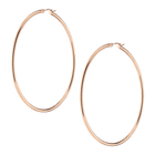 Gold Hoop Earrings - 2mm