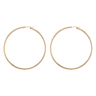 Gold Hoop Earrings - 2mm