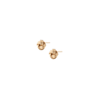 Gold Knot Stud Earrings