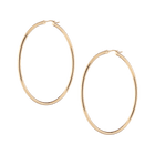Gold Hoop Earrings - 2mm