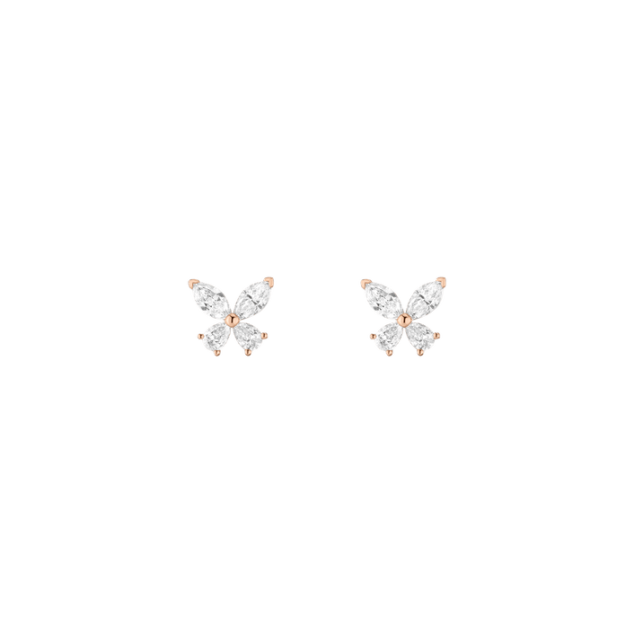 Lab Grown Diamond Butterfly Earrings