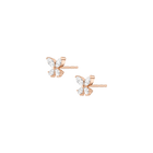 Lab Grown Diamond Butterfly Earrings