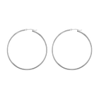 Gold Hoop Earrings - 2mm