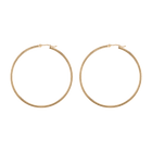 Gold Hoop Earrings - 2mm