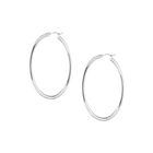 Gold Hoop Earrings - 2mm