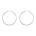 Gold Hoop Earrings - 2mm