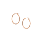 Gold Hoop Earrings - 2mm