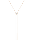 Aurate x Frye: Lab Grown Diamond Bolo Necklace