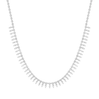 Aurate x Frye: Marquise Fringe Necklace