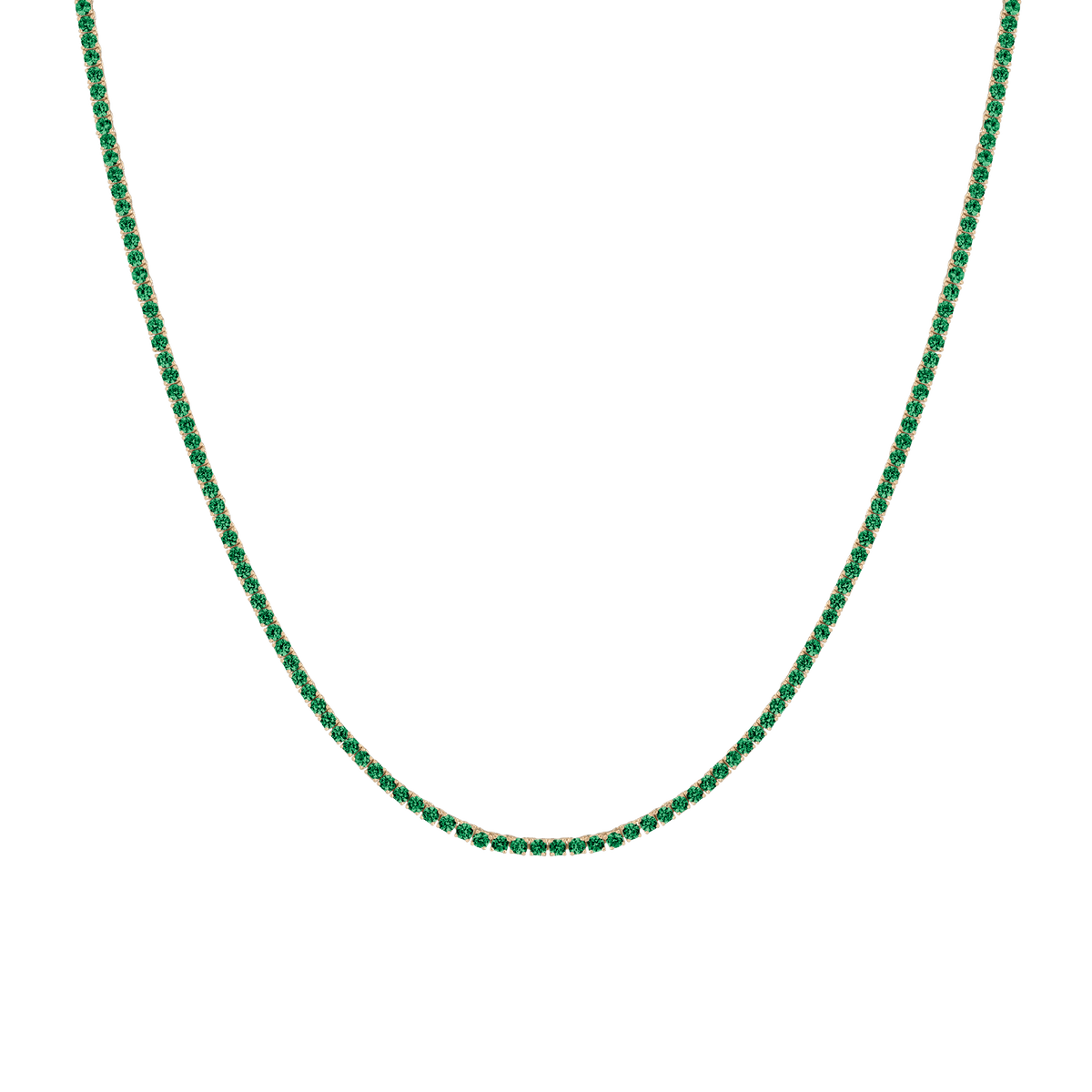 Buy OOMPH Green Multi Layer American Diamond Necklace Set with Earrings  Online