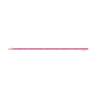 Lab Grown Pink Sapphire Tennis Bracelet