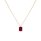 Emerald Gemstone Solitaire Necklace