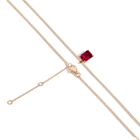 Emerald Gemstone Solitaire Necklace