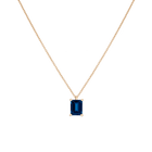 Emerald Gemstone Solitaire Necklace