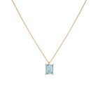 Emerald Gemstone Solitaire Necklace
