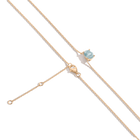 Oval Gemstone Solitaire Necklace