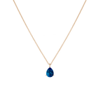 Pear Gemstone Solitaire Necklace