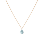 Pear Gemstone Solitaire Necklace