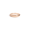 Dome Ring Vermeil 14k 18k Rose Gold First