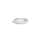 2ct Lab Grown White Sapphire Eternity Ring