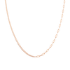 Mix Chain Necklace Vermeil Rose Gold First