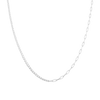 Mix Chain Necklace Vermeil White Gold First