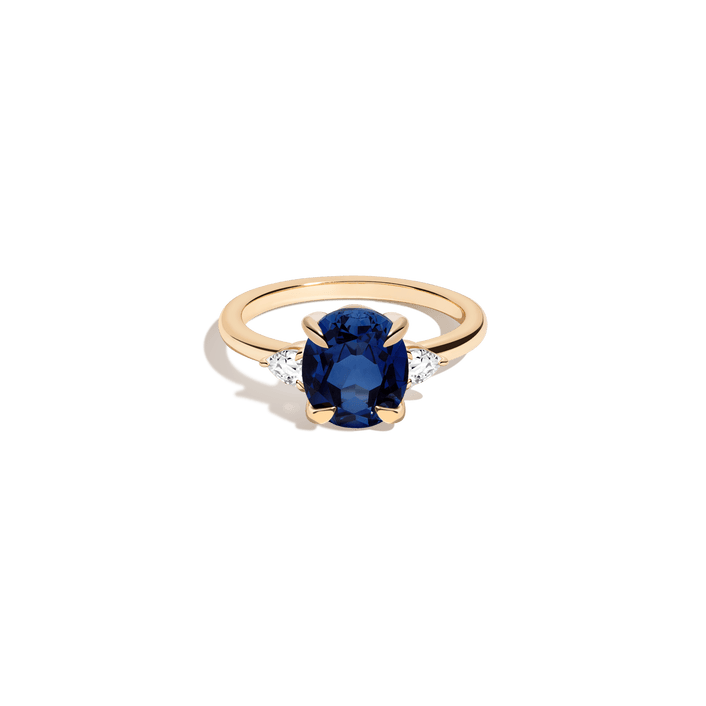 Oval Gemstone Cocktail Ring