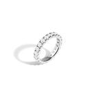 Lab Grown White Sapphire Eternity Ring