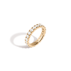 2ct Lab Grown White Sapphire Eternity Ring