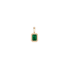 Lab Grown Emerald Heirloom Pendant