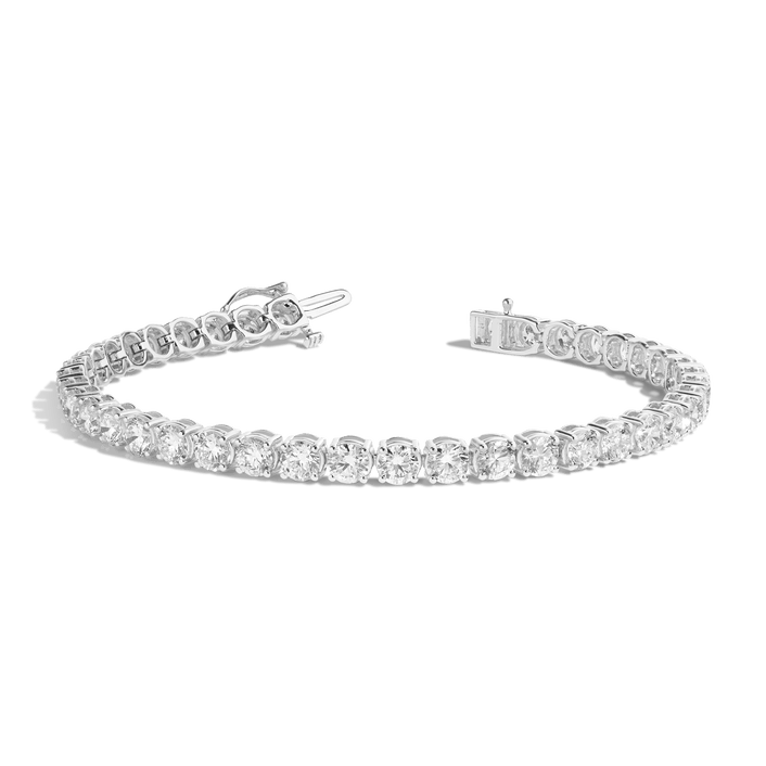 Luxury Diamond Tennis Bracelet 14K White Gold 6.5in 7in 7.5in First