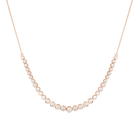 Graduated Lab Grown Diamond Bezel Necklace