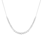Graduated Lab Grown Diamond Bezel Necklace