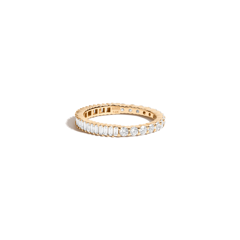 Mini Lab Grown Diamond Eternity Ring 2 1 Band