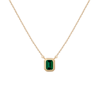 Lab Grown Emerald Heirloom Necklace