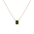 Lab Grown Emerald Heirloom Necklace