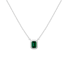 Lab Grown Emerald Heirloom Necklace