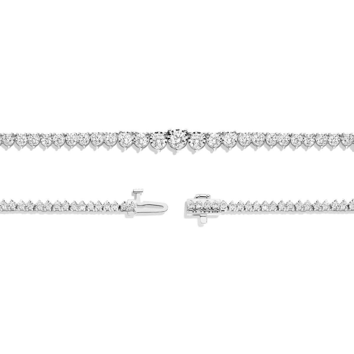 Macys diamond tennis necklace online
