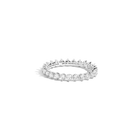 Three-Prong Lab Grown Diamond Eternity Ring
