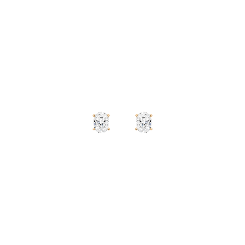Luxury Oval Lab Grown Diamond Studs