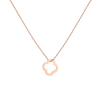 Lucky Charm Necklace 14k 18k Rose Gold Clover First