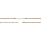 Everyday Three-Prong Graduated Tennis Necklace